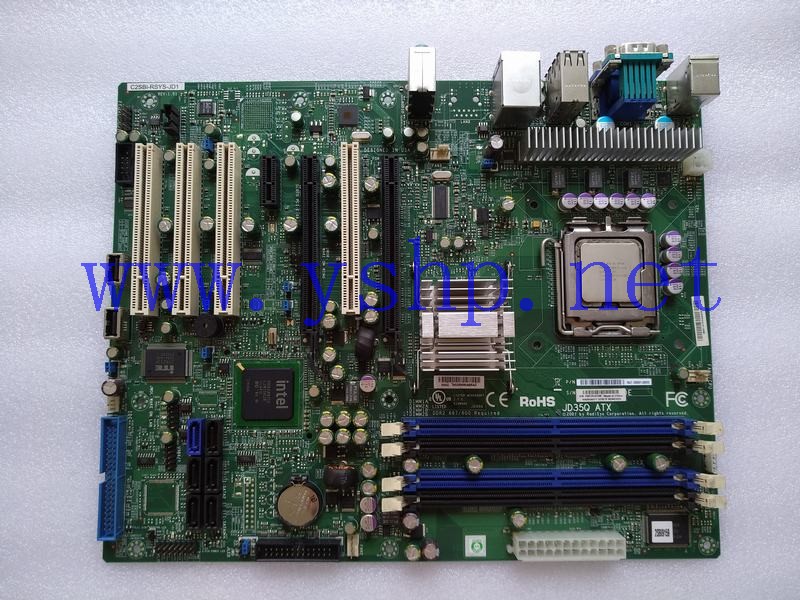 上海源深科技  SuperMicro mainboard  C2SBI-RSYS-JD1 REV 1.01 JD35Q ATX 067-10081-0005 高清图片