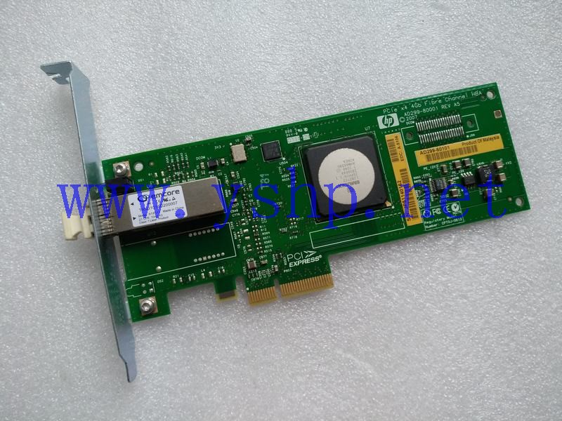 上海源深科技 HP PCI-E 4Gb FC HBA card   AD299-60101 AD299-80001 A5 高清图片