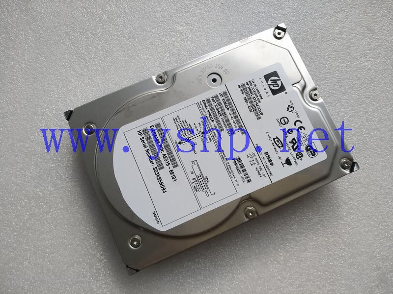 上海源深科技 HP 146G 10K scsi 68 pin  Hard disk   ST3146707LW 0950-4639 AE315-69101 高清图片