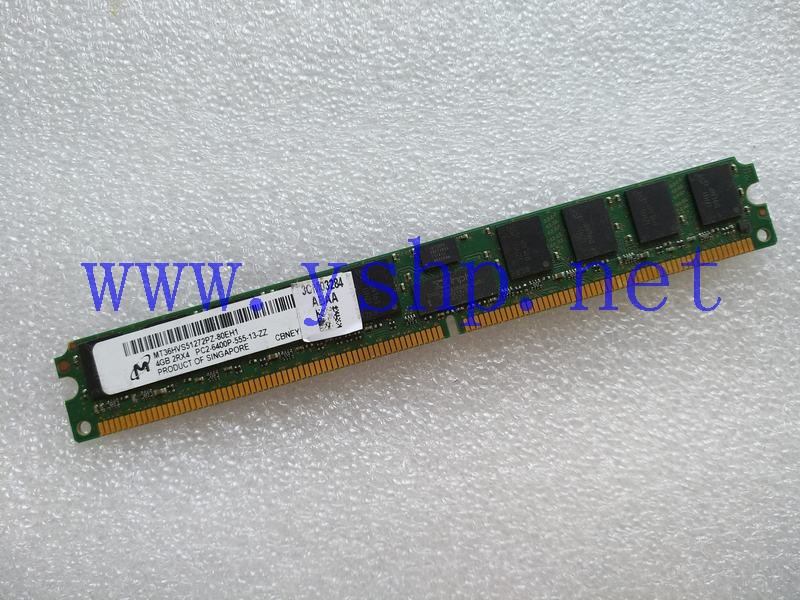 上海源深科技 MT36HVS51272PZ-80EH1  Memory   4GB 2RX4 PC2-6400P-555-13-ZZ 高清图片