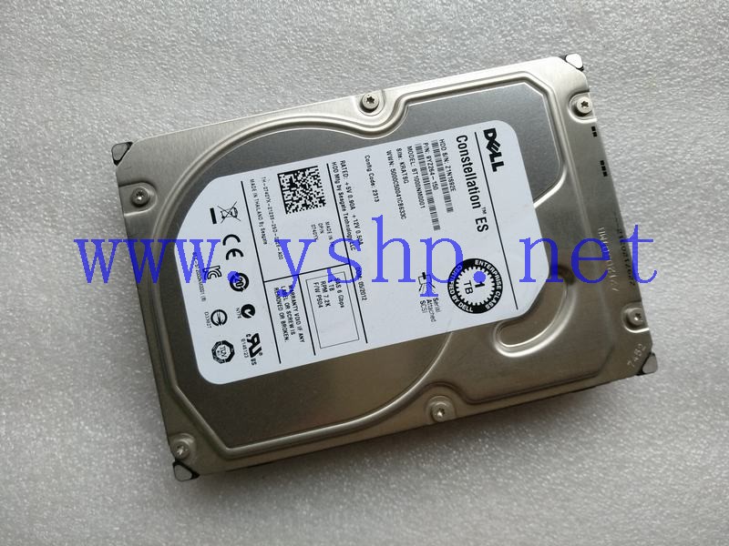 上海源深科技 DELL  Hard disk   1TB SAS 3.5 6Gbps 7.2K 740YX ST1000NM0001 9YZ264-150 高清图片