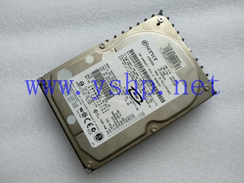 上海源深科技 IBM 36.4G 68 pin SCSI Hard disk   33P3377 24P3725 MAS3367NP 高清图片