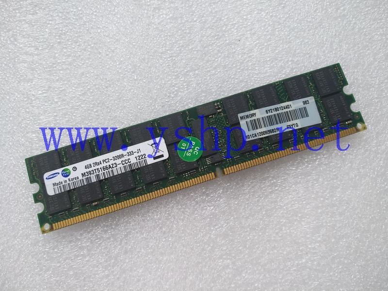 上海源深科技  Server Memory    single  4GB 2RX4 PC2-3200R-333-J1 高清图片