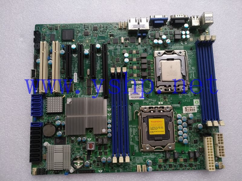 上海源深科技  SuperMicro mainboard  SUPER X8DTL-3 REV 2.01 高清图片