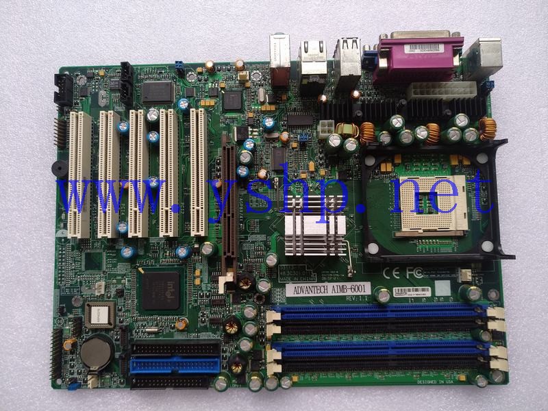 上海源深科技  Advantech Industrial  Equipment  Industrial  computer mainboard   AIMB-6001 REV 1.1 高清图片