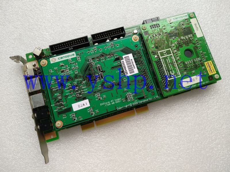 上海源深科技 CANOPUS U12-PC-207 DVStorm-RT Codec T04-AB-009 StormEncoder U03-AB-101 高清图片