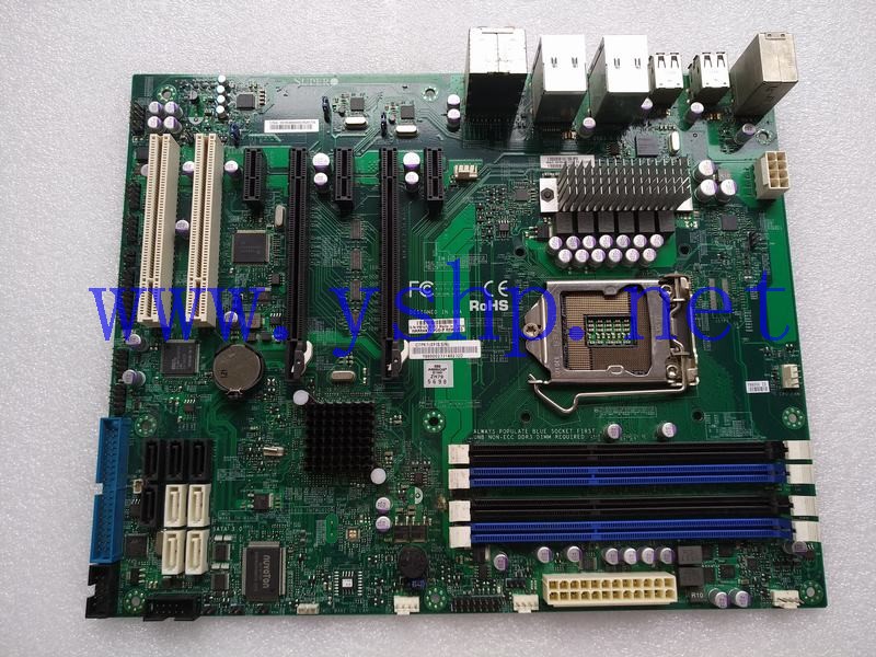 上海源深科技  SuperMicro mainboard  SUPER C7P67 REV 1.02 高清图片