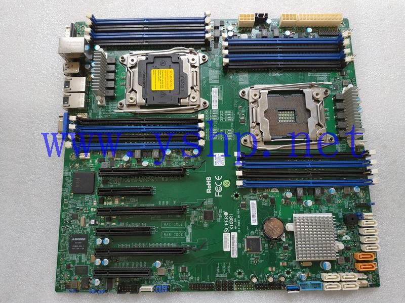 上海源深科技  SuperMicro mainboard  SUPER X10DRi REV 1.02B 高清图片