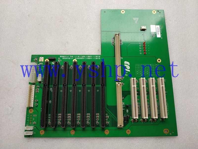 上海源深科技  EVOC Industrial  computer backplane  EPI-6113LP4 VER C00 AT和ATX Power Supply  输入 高清图片