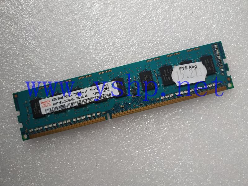 上海源深科技  Workstation   Memory  纯ECC 4GB 2RX8 PC3L-12800E-11-12-E3 高清图片