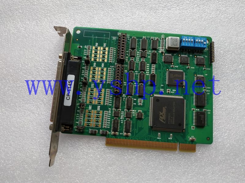 上海源深科技 MOXA Serial card  CP-114S PCI Bus 4-port RS-232/422/485 Card with Surge Protection 高清图片