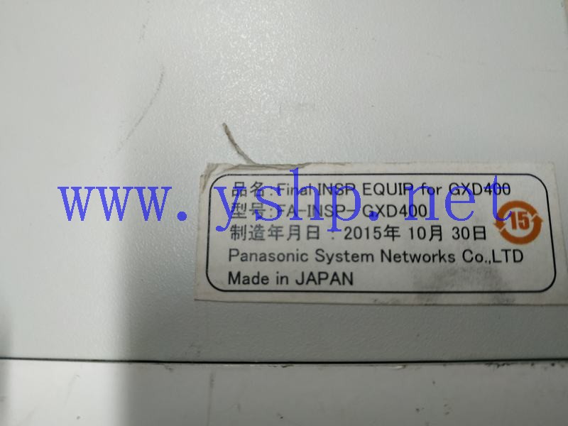 上海源深科技 Final INSP EQUIP for GXD400 FA-INSP-GXD400 XP-805 高清图片