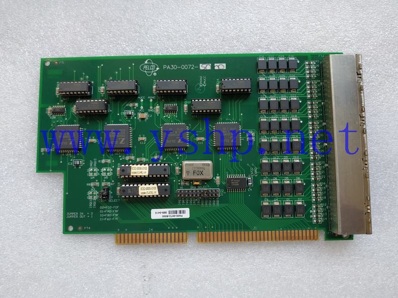 上海源深科技 Shanghai   PELCO PA30-0072-5000 8 Port ISA SERIAL CARD 高清图片