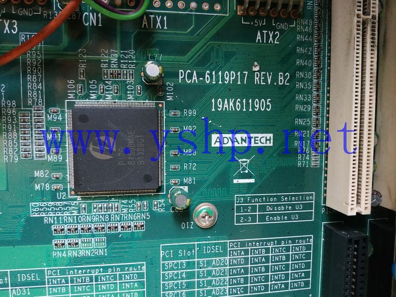 上海源深科技  Advantech Industrial  computer backplane  PCA-6119P17 REV.B2 19AK611905 高清图片
