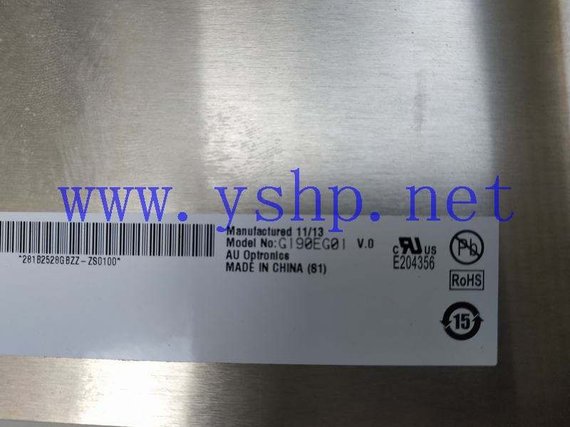 上海源深科技  Industrial LCD   G190EG01 V.0 高清图片