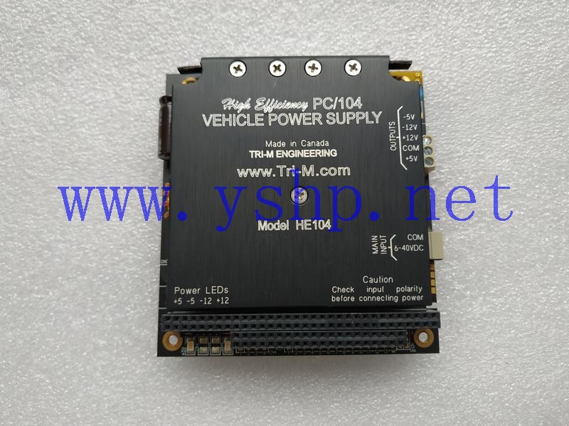 上海源深科技 VEHICLE POWER SUPPLY PC104 HE104 HE104-V10 HE104-512-16-PBF 高清图片