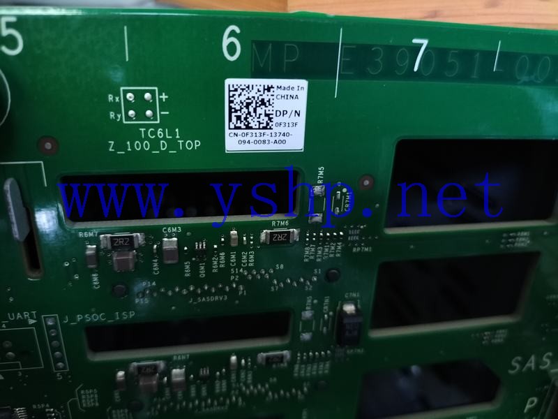 上海源深科技 DELL PowerEdge T610  Server Hard disk backplane   F313F 高清图片