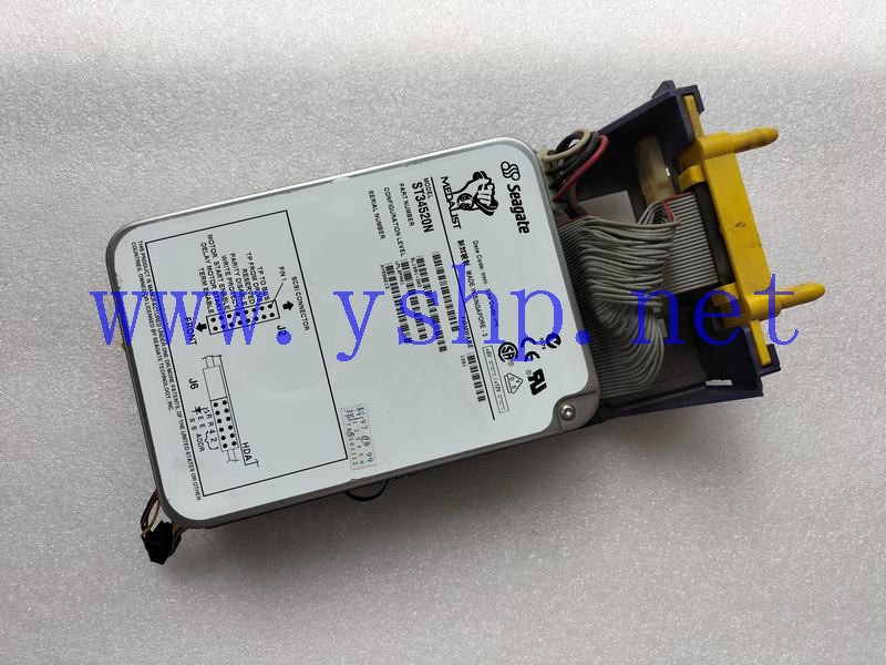 上海源深科技 SGI SEAGATE ST34520N SCSI 4.5GB 50 pin  Hard disk   9L1001-302 高清图片