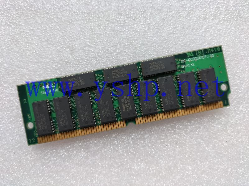 上海源深科技 SGI EDO Memory NEC MC-422000A36FJ-80 高清图片