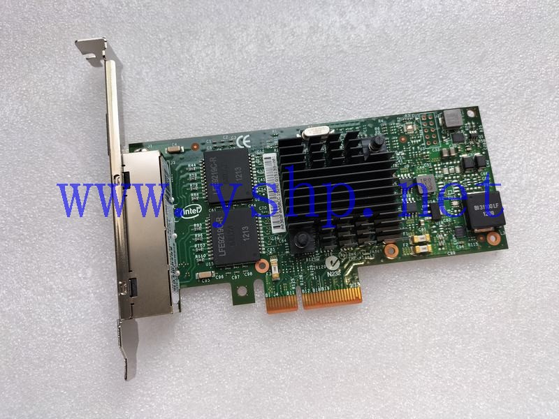 上海源深科技 INTEL PCI-E four port Gigabit  network card  I350-T4 高清图片