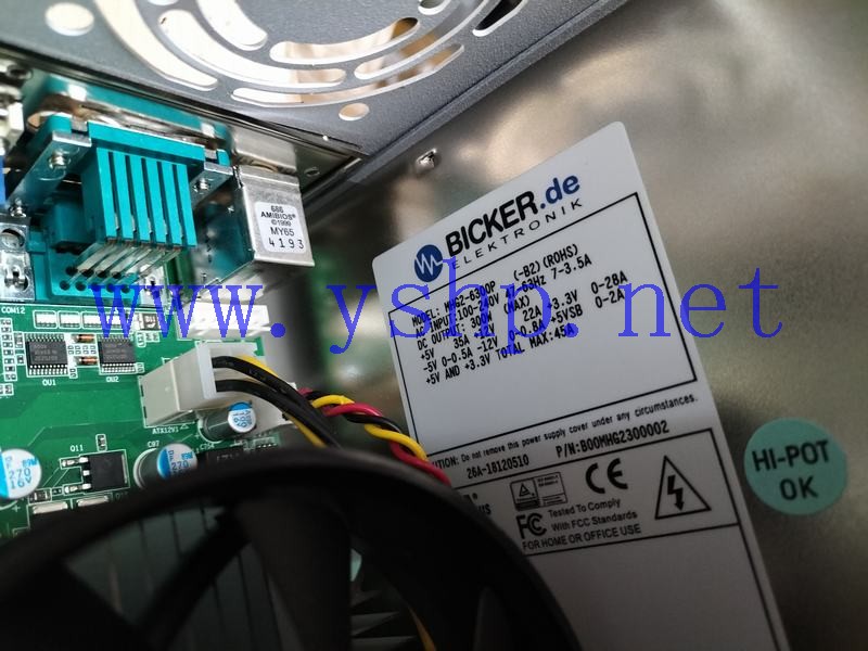 上海源深科技 Industrial Power supply BICKER.de MHG2-6300P 高清图片