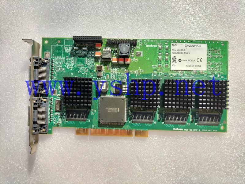 上海源深科技 FUJITSU CELSIUS M420 Graphics Card   MGI G2+QUADP-PL-9 MATROX 908-09 REV A 高清图片