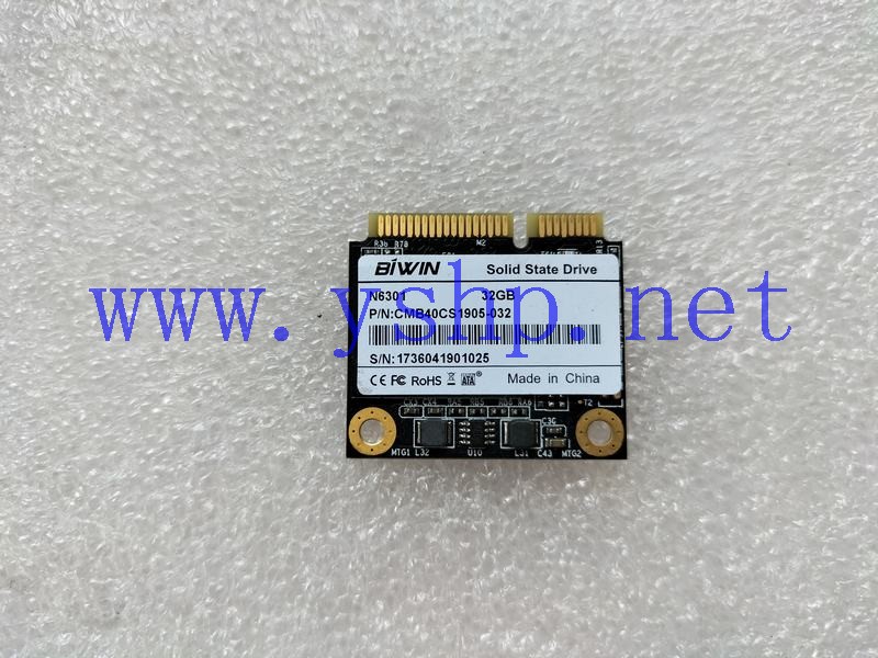 上海源深科技  Solid State Drive   BIWIN SSD CMB40CS1905-032 32GB 高清图片