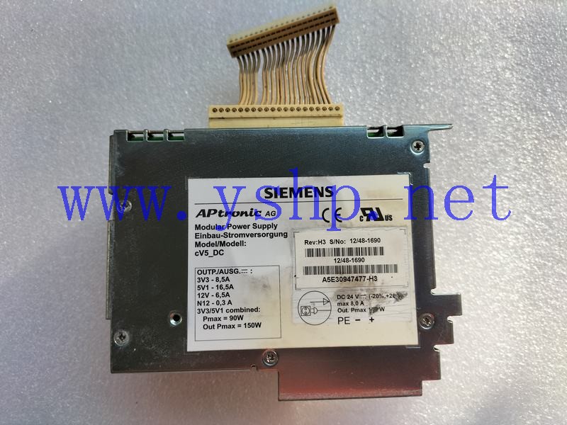上海源深科技 Industrial Equipment Industrial computer  Power Supply   SIEMENS APTRONIC CV5_DC A5E30947477-H3 高清图片