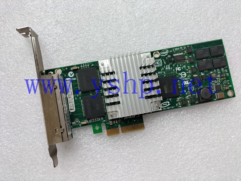 上海源深科技 Intel PRO 1000 PT QUAD EXPI9404PTBLK PCI-E four port Gigabit  network card  F3VKG 高清图片
