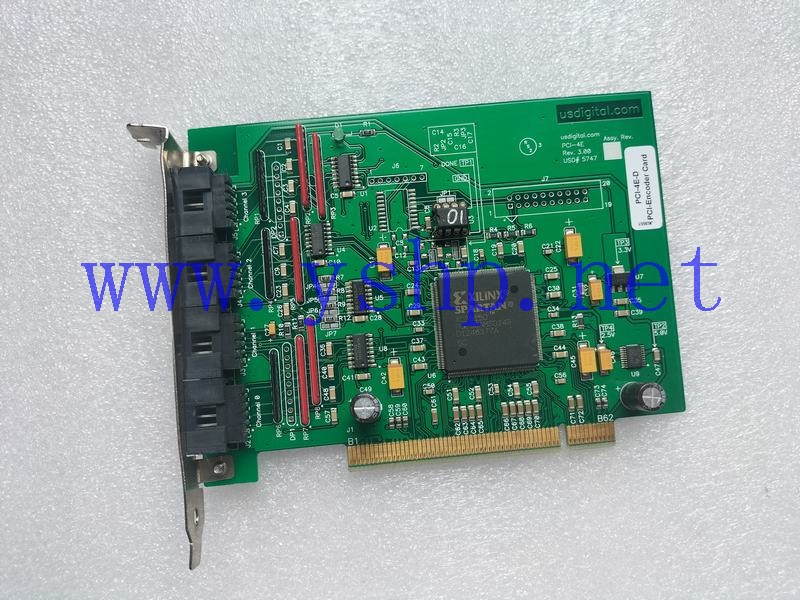 上海源深科技 Industrial Equipment Industrial computer  Capture Card  USDIGITAL PCI-4E REV.3.00 PCI-4E-D PCI-ENCODER CARD 高清图片