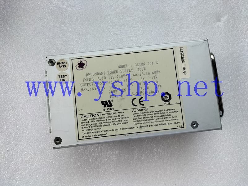 上海源深科技 Industrial Equipment Industrial computer Power Supply   ORION-301-X 高清图片