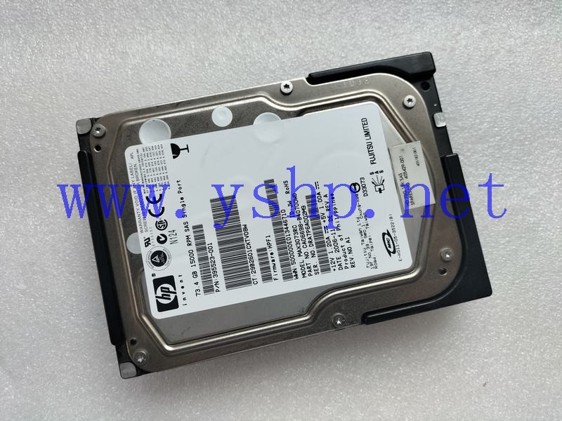 上海源深科技 HP 73.4G 15K SAS Hard disk   395523-001 405429-001 高清图片