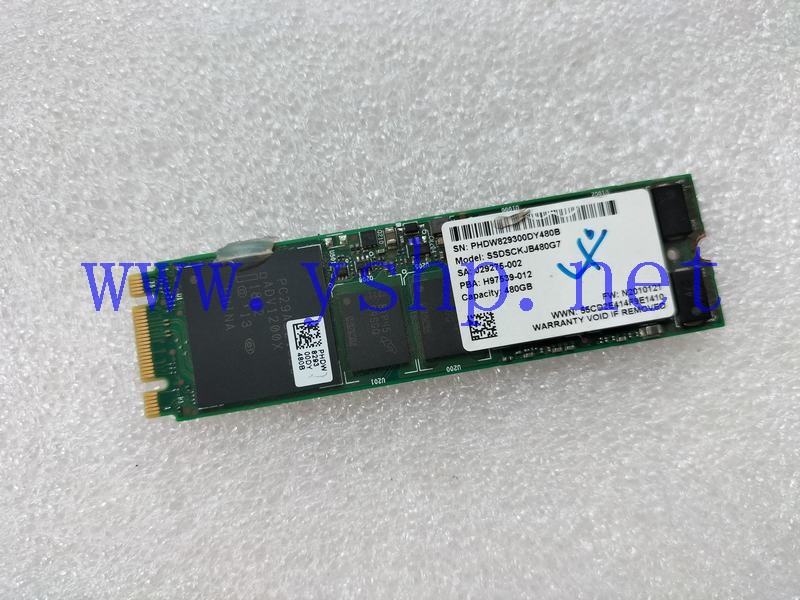 上海源深科技  Solid State Drive   INTEL 480GB M.2 NVME SSDSCKJB480G7 高清图片