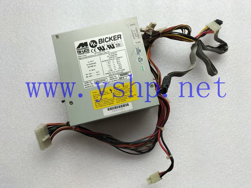 上海源深科技 Industrial Power supply BICKER MPS1058-000 高清图片