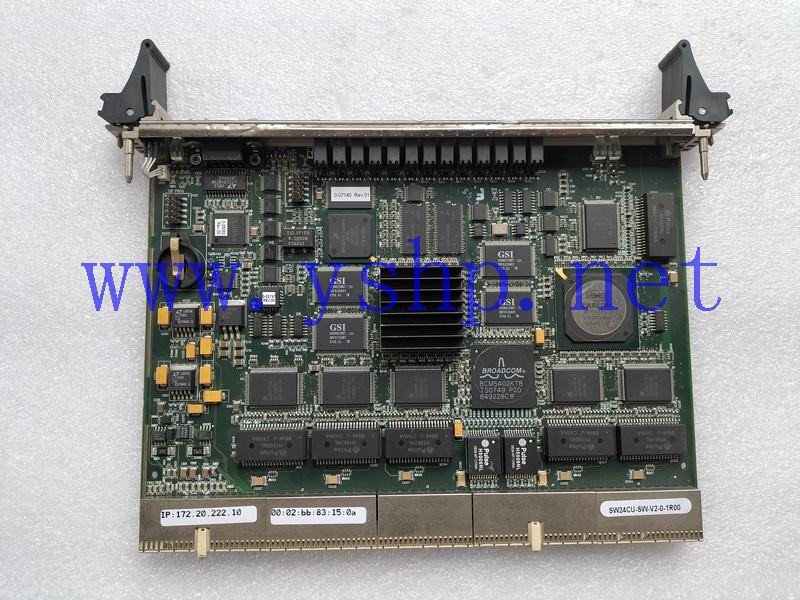 上海源深科技 Industrial Board CU8 0-09748-09 0-04687 24+2 PORT ETHERNET SWITCH 高清图片