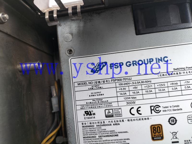 上海源深科技 Industrial Power supply FSP GROUP FSP300-701UJ 高清图片