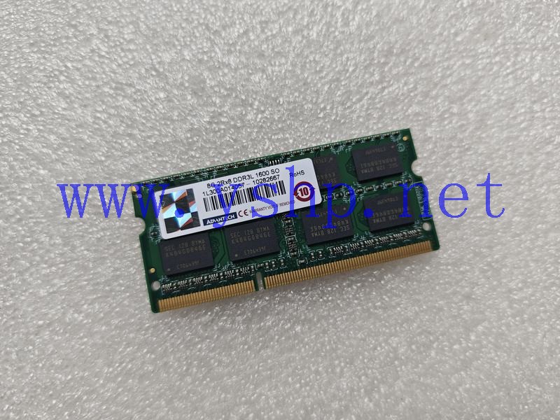 上海源深科技  Memory   ADVANTECH 8GB 2Rx8 DDR3L 1600 SO AQD-SD3L8GN16-SG1 高清图片