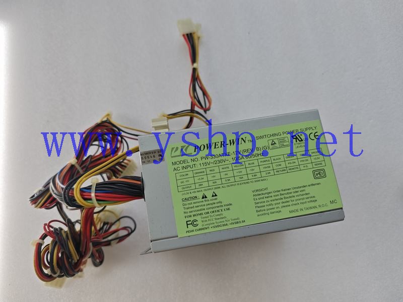 上海源深科技 Industrial Power supply POWER-WIN PW-330ATXE-12V 高清图片