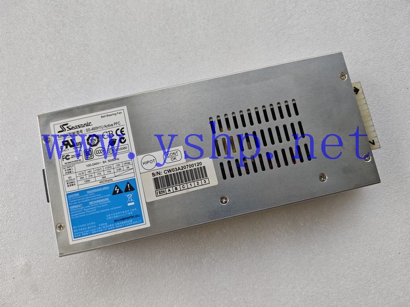 上海源深科技 Industrial Power supply SEASONIC SS-460H1U ACTIVE PFC 高清图片