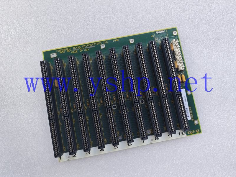 上海源深科技 Industrial backplane TEXAS BP2 PCA BACKPLANE BM2 W/10AT 11881 高清图片