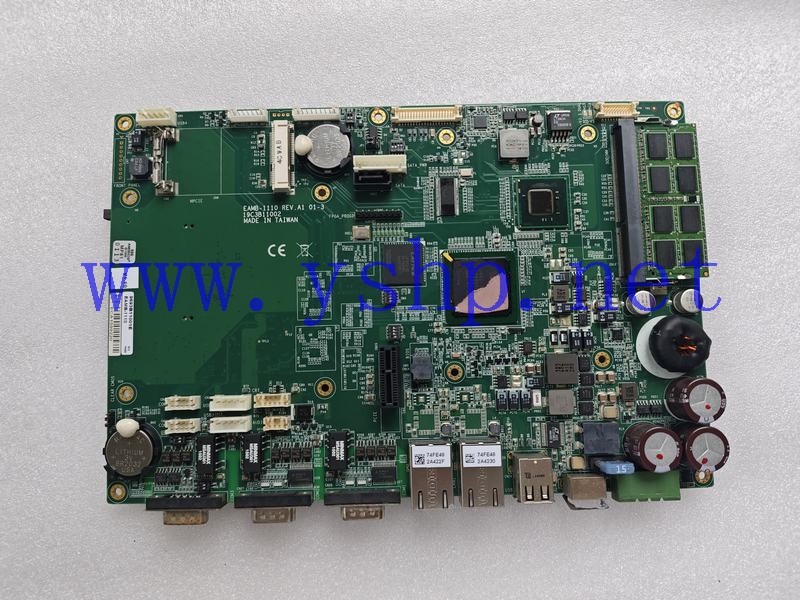 上海源深科技  Advantech mainboard  EAMB-1110 REV.A1 01-3 9693B11001E 高清图片