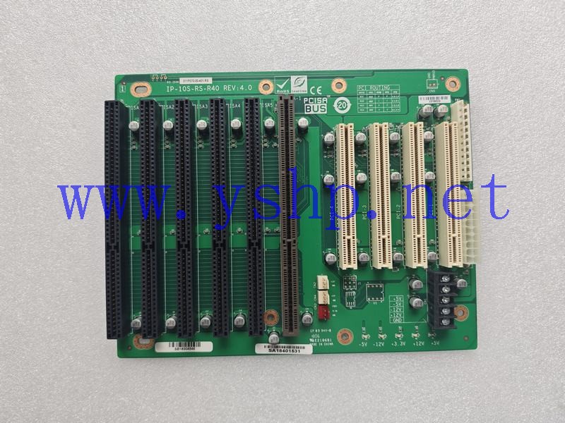 上海源深科技 Industrial backplane IP-10S-RS-R40 REV 4.0 高清图片