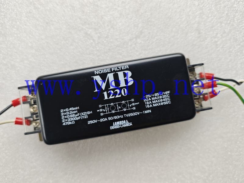 上海源深科技 Industrial Board LAMBDA NOISE FILTER MB1220 高清图片