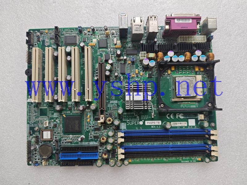 上海源深科技 Industrial motherboard SUPER Toshiba Xario P4SPE-TB REV 1.1 BSM31-8209B 高清图片