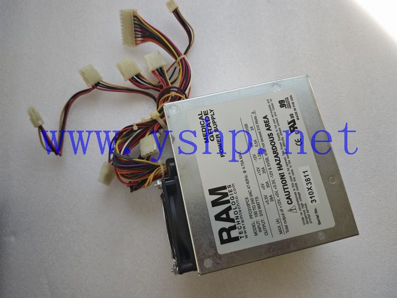 上海源深科技  Medical Power Supply  RAM PFC310PCX 高清图片