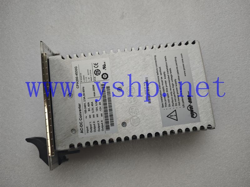 上海源深科技 Industrial Power supply POWER-ONE AC-DC CONVERTER CPA200-4530G 高清图片