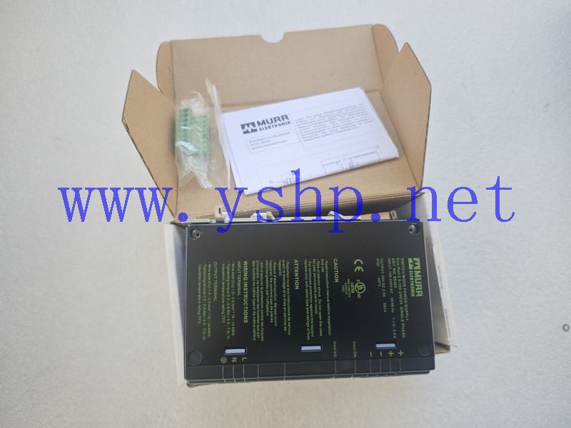 上海源深科技 New Brand MURR SWITCH MODE POWER SUPPLY ECO-RAIL 2.5-100-240/24 85302 24VDC 2.5A 高清图片