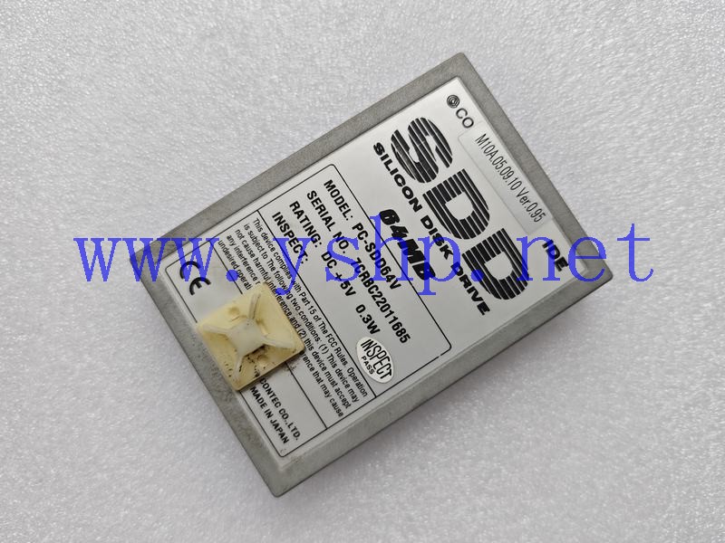 上海源深科技 Industrial CONTEC SDD SILICON DISK DRIVE 64MB PC-SDD64V 高清图片