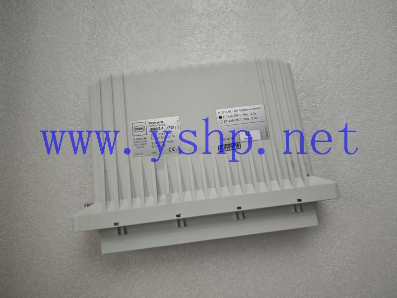 上海源深科技 Industrial supply STAHL HMI Control device 9800/2-1-..(PS1) ET-xx6-PS-1 REV 2.2x 高清图片