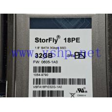 Industrial StorFly 18PE 1.8 SATA 3Gbps SSD 32GB 1054-9790 VSFA18PI032G-1A0